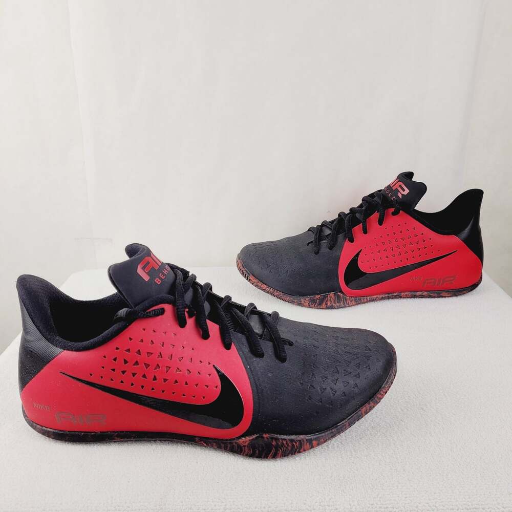 Nike Air Behold black and red basketball sneakers 7 Youth Sneakerhead Athletic